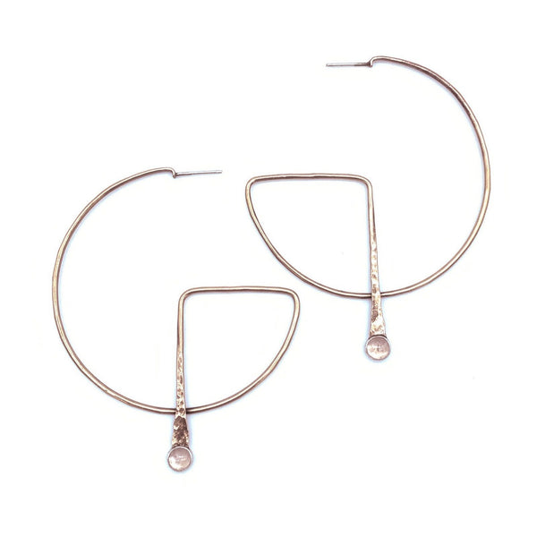 G Hoops – Salt and Steel Jewelry