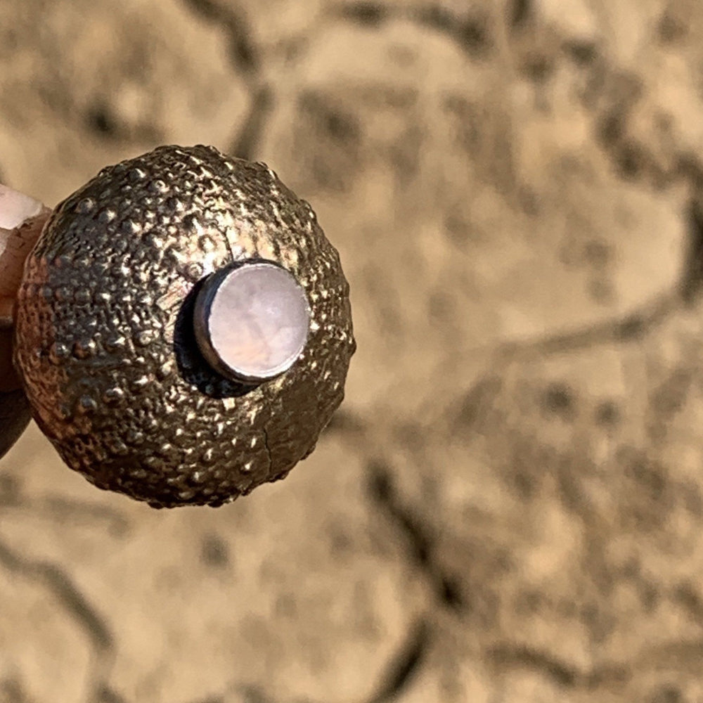 Sea Urchin Ring - Salt and Steel Jewelry