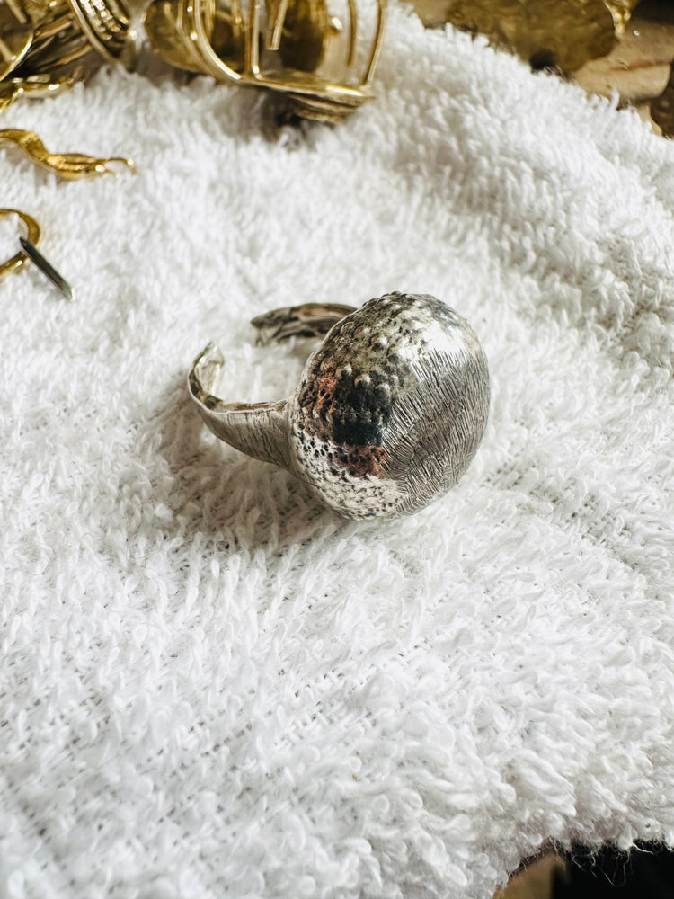 Sea Urchin Ring Rings Salt and Steel Jewelry Silver No stone Adjustable