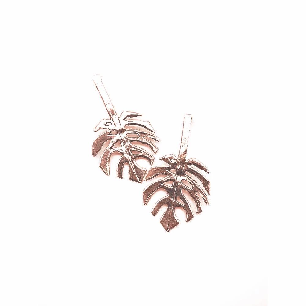 
            
                Load image into Gallery viewer, #1 Palm Studs - Salt and Steel Jewelry
            
        