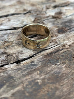 14k Gold Band (we will customize the design for you) Rings Salt and Steel Jewelry 