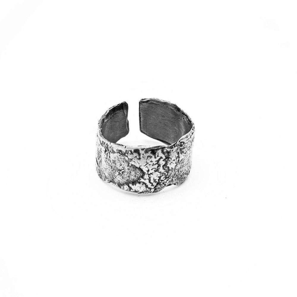 Ancient Ruins Ring - Salt and Steel Jewelry