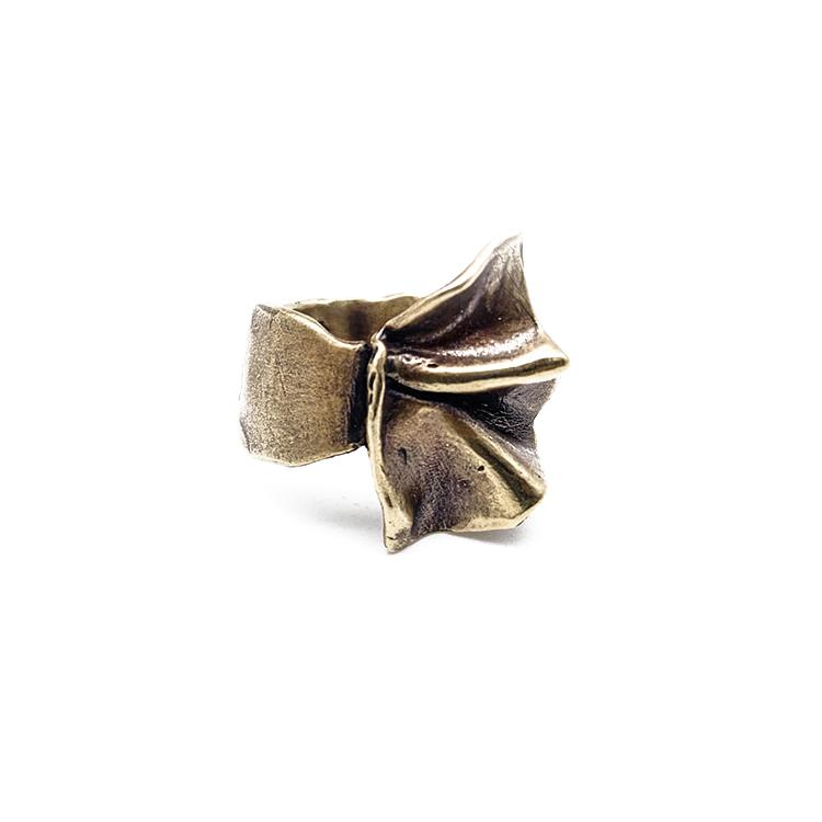 Fabric Ring - Salt and Steel Jewelry