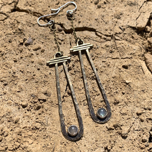 Temple Earrings - Salt and Steel Jewelry